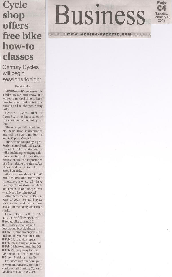 Medina Gazette Feb. 5, 2013 Medina Gazette Feb. 5, 2013