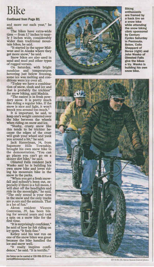 Akron Beacon Journal: Bike Akron Beacon Journal: Bike