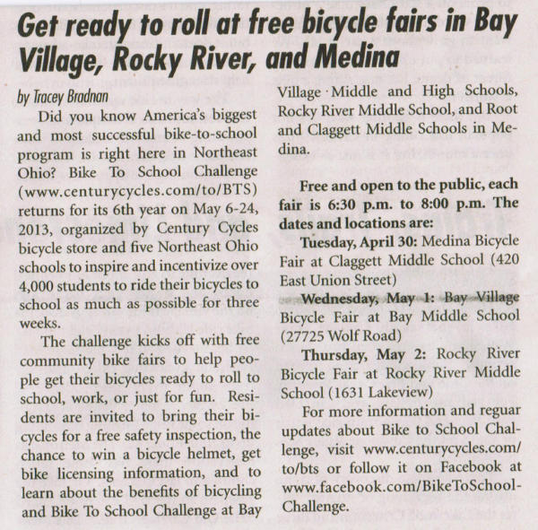 May 2013 Great Lakes Courier article