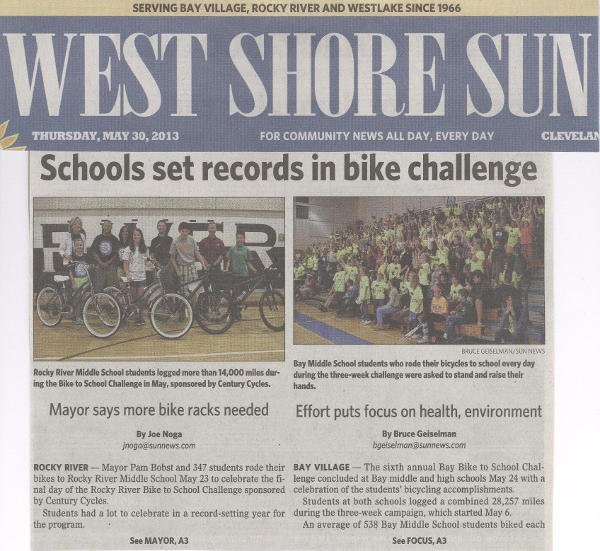 Scan of May 30, 2013 West Shore Sun article (part 1) Scan of May 30, 2013 West Shore Sun article (part 1)