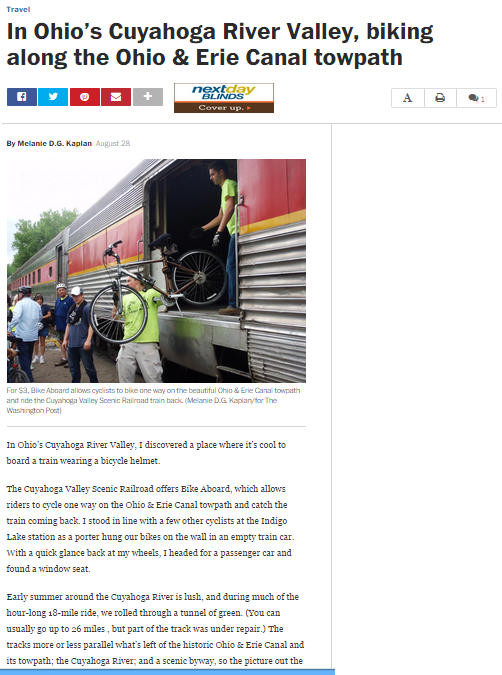 Screen shot of August 28, 2014 Washington Post article