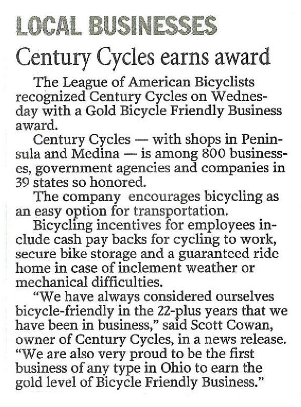 Scan of Sept. 24, 2014 Akron Beacon Journal article