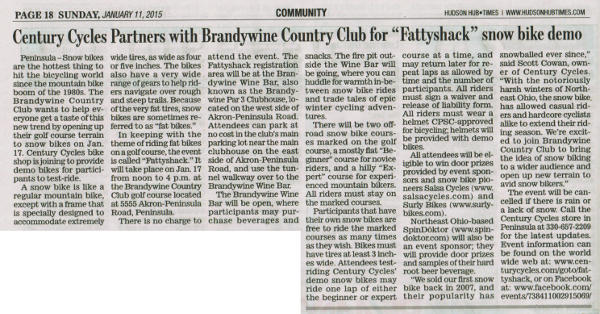 Scan of Jan. 11, 2015 Hudson Hub-Times article Scan of Jan. 11, 2015 Hudson Hub-Times article