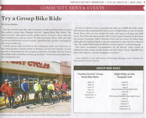Scan of May 2015 Rockport Observer article, page 3 Scan of May 2015 Rockport Observer article, page 3
