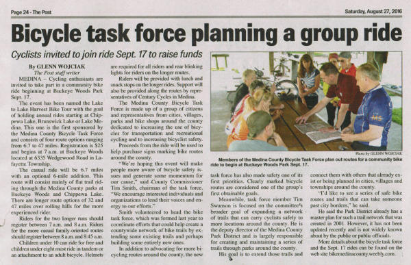 Scan of The Post article of Aug. 27, 2016