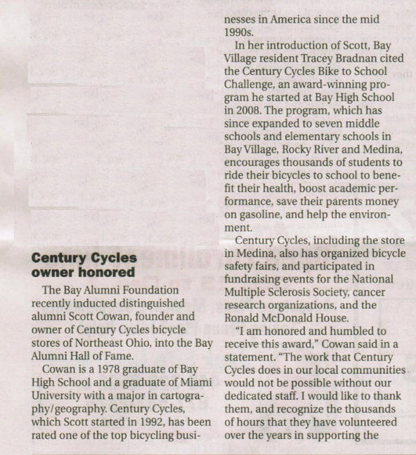 Scan of October 19, 2017 Medina Gazette article Scan of October 19, 2017 Medina Gazette article