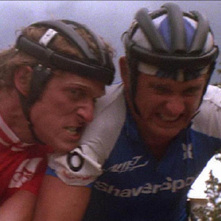 Scene from the American Flyers film