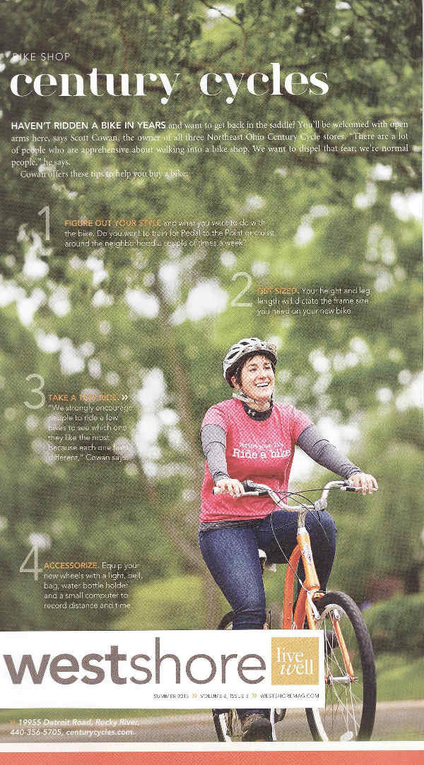 Scan of Summer 2013 West Shore Live Well article Scan of Summer 2013 West Shore Live Well article