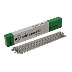 DT Swiss Champion 14g Silver Spokes