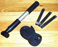 You'll need a pump, spare tube and tire levers!